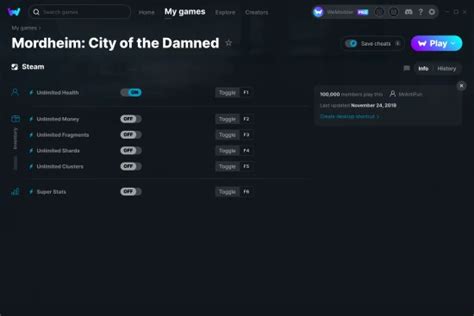 mordheim city of the damned trainer|Mordheim: City of the Damned Cheats & Trainers for .